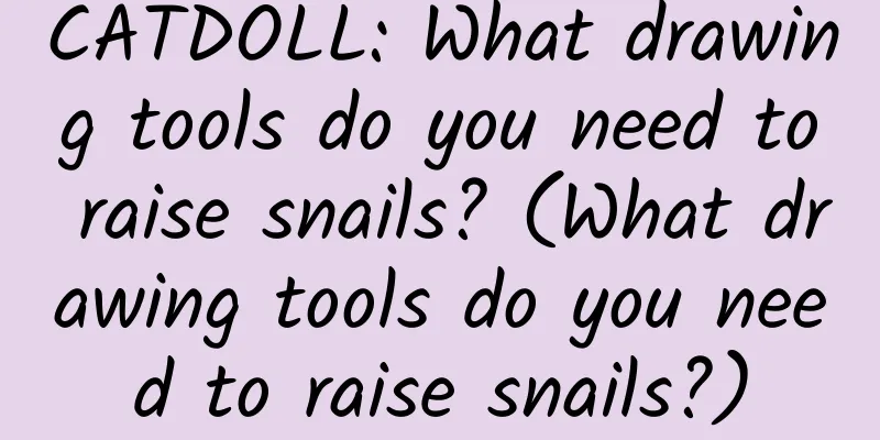 CATDOLL: What drawing tools do you need to raise snails? (What drawing tools do you need to raise snails?)