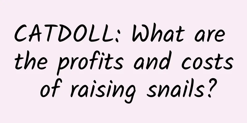 CATDOLL: What are the profits and costs of raising snails?