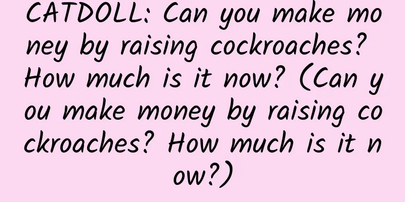 CATDOLL: Can you make money by raising cockroaches? How much is it now? (Can you make money by raising cockroaches? How much is it now?)
