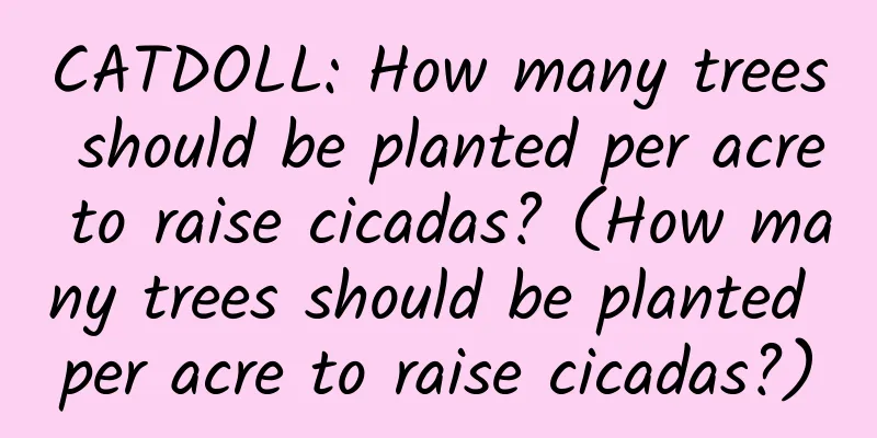 CATDOLL: How many trees should be planted per acre to raise cicadas? (How many trees should be planted per acre to raise cicadas?)