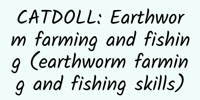 CATDOLL: Earthworm farming and fishing (earthworm farming and fishing skills)