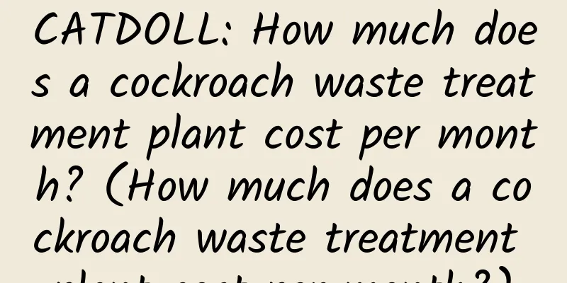 CATDOLL: How much does a cockroach waste treatment plant cost per month? (How much does a cockroach waste treatment plant cost per month?)