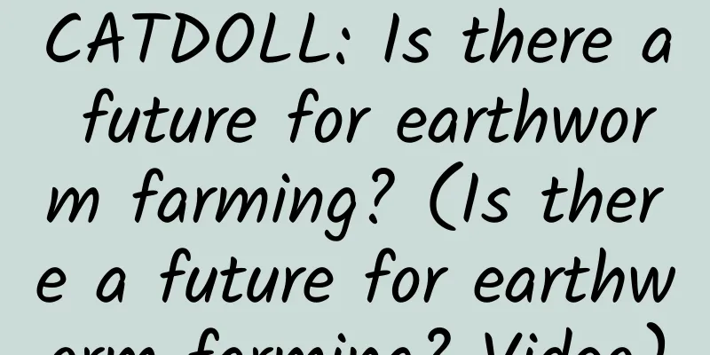 CATDOLL: Is there a future for earthworm farming? (Is there a future for earthworm farming? Video)