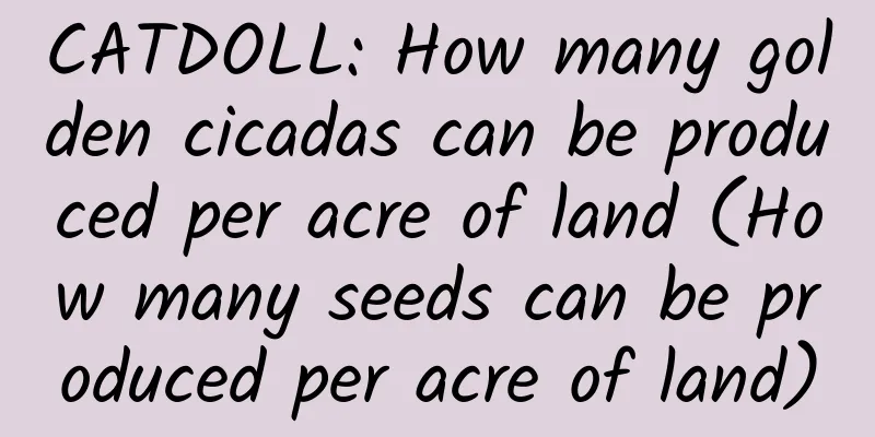 CATDOLL: How many golden cicadas can be produced per acre of land (How many seeds can be produced per acre of land)