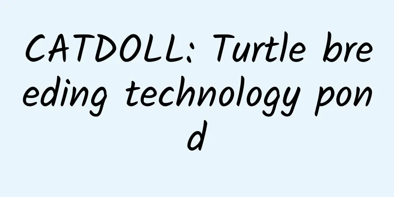 CATDOLL: Turtle breeding technology pond