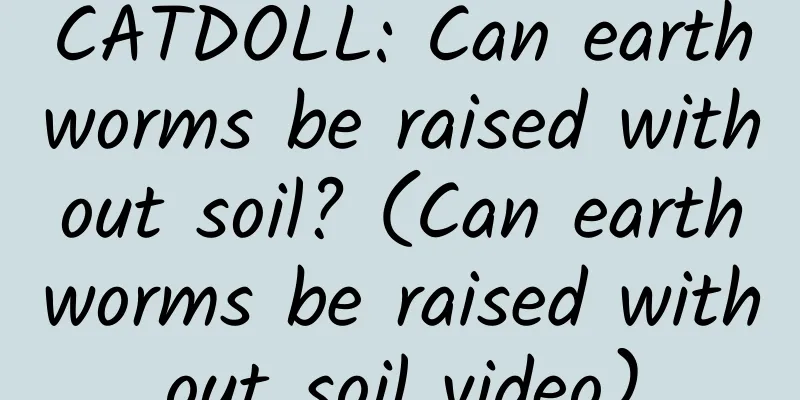 CATDOLL: Can earthworms be raised without soil? (Can earthworms be raised without soil video)