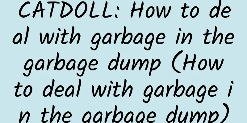 CATDOLL: How to deal with garbage in the garbage dump (How to deal with garbage in the garbage dump)