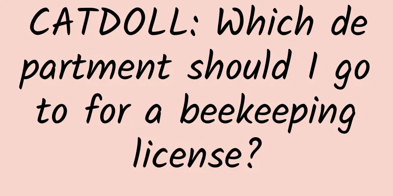 CATDOLL: Which department should I go to for a beekeeping license?