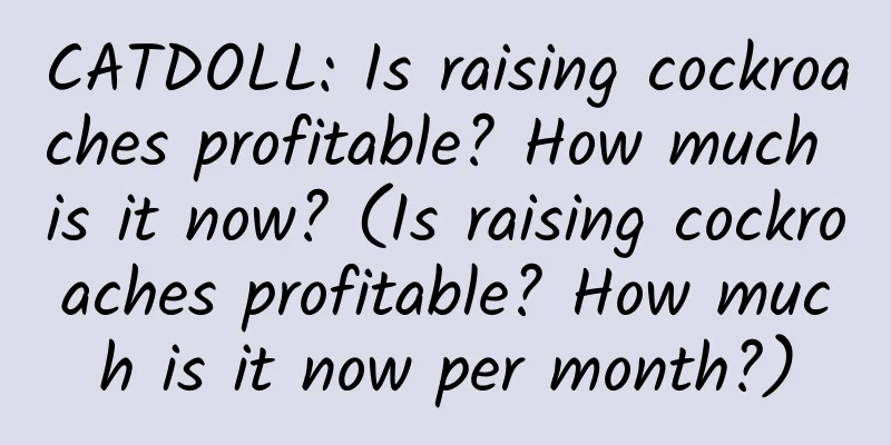 CATDOLL: Is raising cockroaches profitable? How much is it now? (Is raising cockroaches profitable? How much is it now per month?)