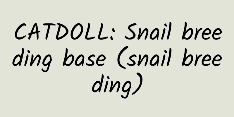 CATDOLL: Snail breeding base (snail breeding)