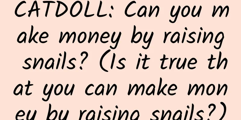 CATDOLL: Can you make money by raising snails? (Is it true that you can make money by raising snails?)