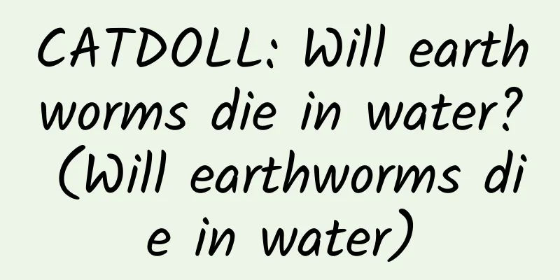 CATDOLL: Will earthworms die in water? (Will earthworms die in water)