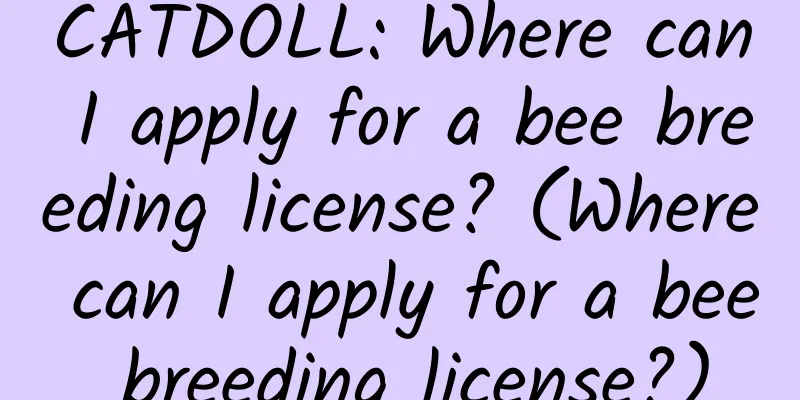 CATDOLL: Where can I apply for a bee breeding license? (Where can I apply for a bee breeding license?)