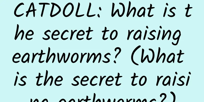 CATDOLL: What is the secret to raising earthworms? (What is the secret to raising earthworms?)