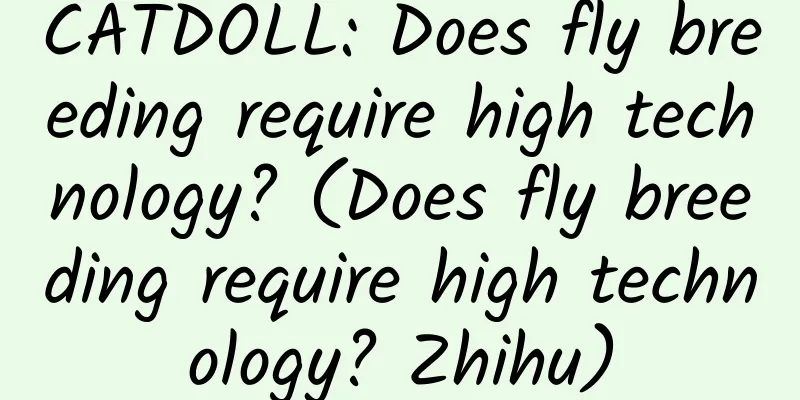 CATDOLL: Does fly breeding require high technology? (Does fly breeding require high technology? Zhihu)