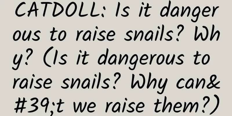 CATDOLL: Is it dangerous to raise snails? Why? (Is it dangerous to raise snails? Why can't we raise them?)