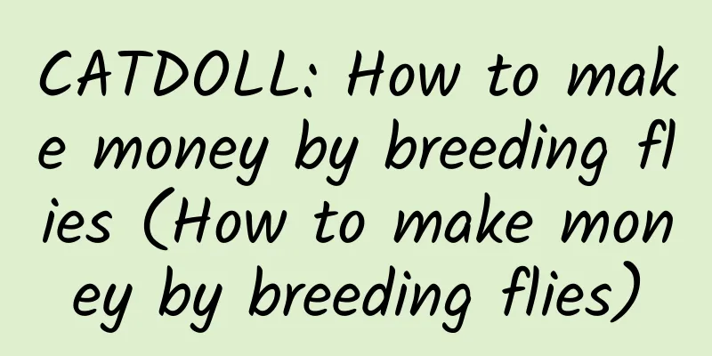 CATDOLL: How to make money by breeding flies (How to make money by breeding flies)
