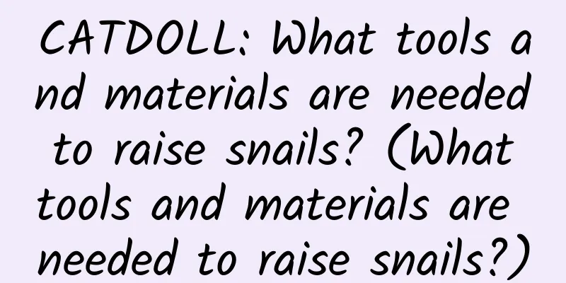 CATDOLL: What tools and materials are needed to raise snails? (What tools and materials are needed to raise snails?)