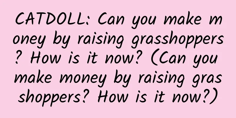 CATDOLL: Can you make money by raising grasshoppers? How is it now? (Can you make money by raising grasshoppers? How is it now?)