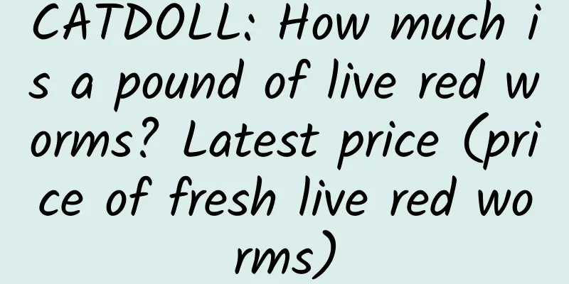 CATDOLL: How much is a pound of live red worms? Latest price (price of fresh live red worms)