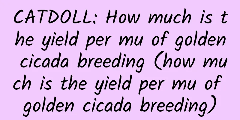 CATDOLL: How much is the yield per mu of golden cicada breeding (how much is the yield per mu of golden cicada breeding)