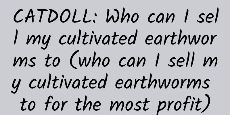 CATDOLL: Who can I sell my cultivated earthworms to (who can I sell my cultivated earthworms to for the most profit)