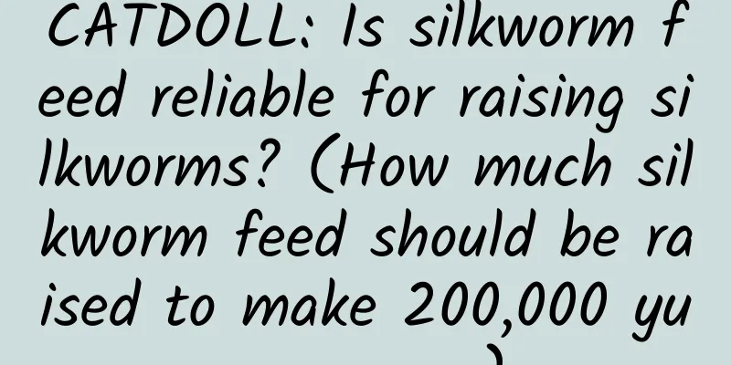 CATDOLL: Is silkworm feed reliable for raising silkworms? (How much silkworm feed should be raised to make 200,000 yuan a year)