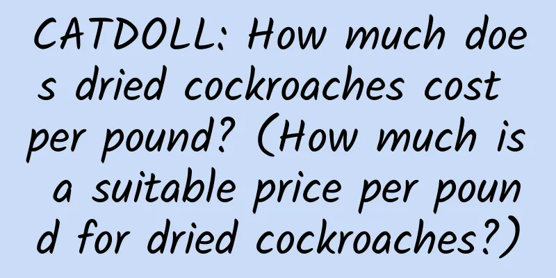 CATDOLL: How much does dried cockroaches cost per pound? (How much is a suitable price per pound for dried cockroaches?)