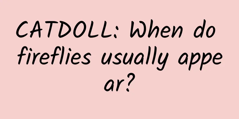 CATDOLL: When do fireflies usually appear?