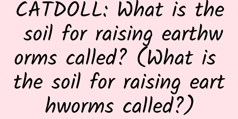 CATDOLL: What is the soil for raising earthworms called? (What is the soil for raising earthworms called?)