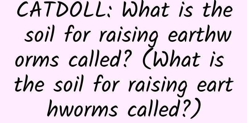 CATDOLL: What is the soil for raising earthworms called? (What is the soil for raising earthworms called?)