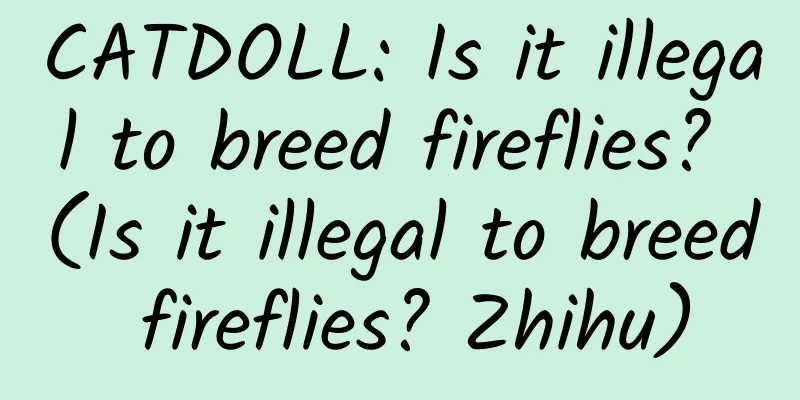 CATDOLL: Is it illegal to breed fireflies? (Is it illegal to breed fireflies? Zhihu)