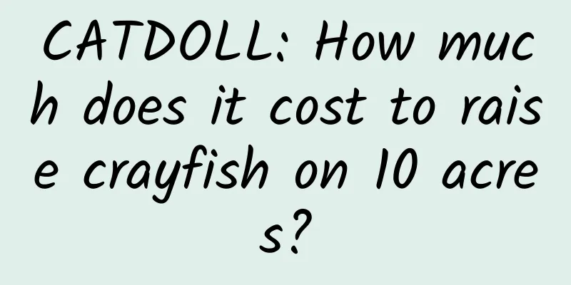 CATDOLL: How much does it cost to raise crayfish on 10 acres?