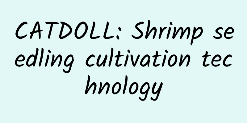 CATDOLL: Shrimp seedling cultivation technology