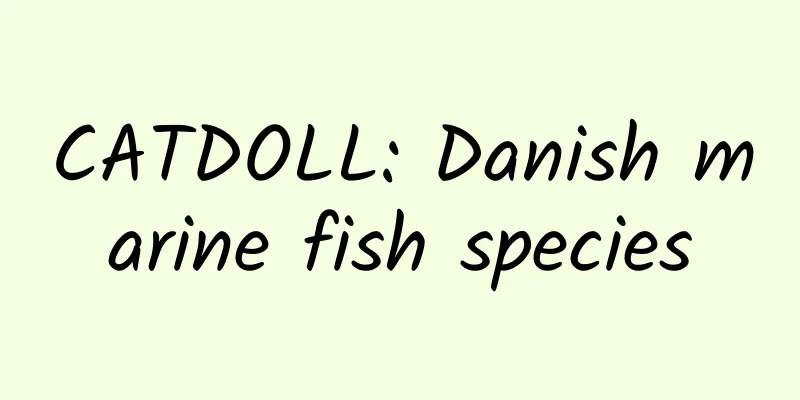 CATDOLL: Danish marine fish species