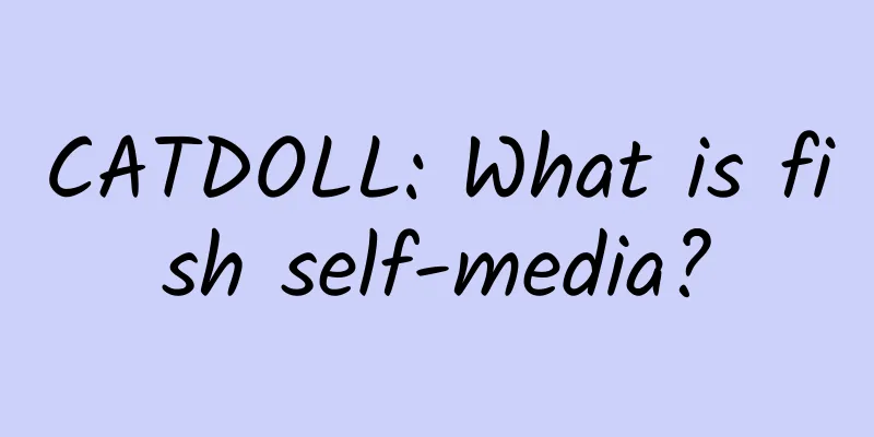 CATDOLL: What is fish self-media?