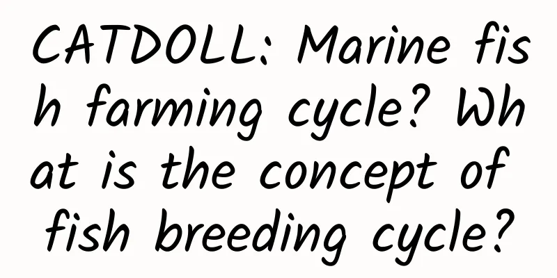 CATDOLL: Marine fish farming cycle? What is the concept of fish breeding cycle?