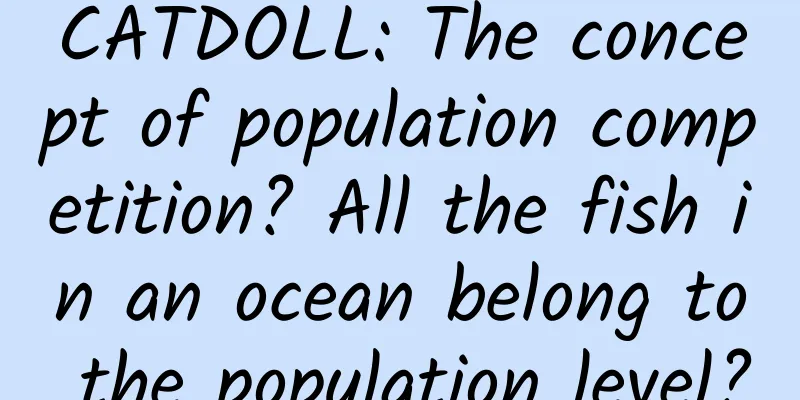 CATDOLL: The concept of population competition? All the fish in an ocean belong to the population level?