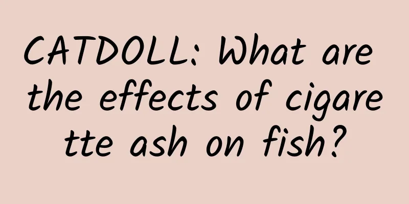 CATDOLL: What are the effects of cigarette ash on fish?