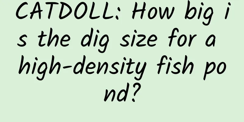 CATDOLL: How big is the dig size for a high-density fish pond?