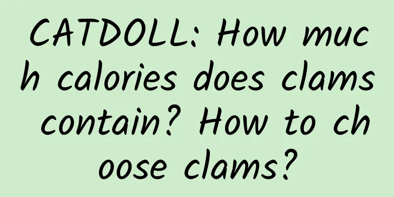 CATDOLL: How much calories does clams contain? How to choose clams?