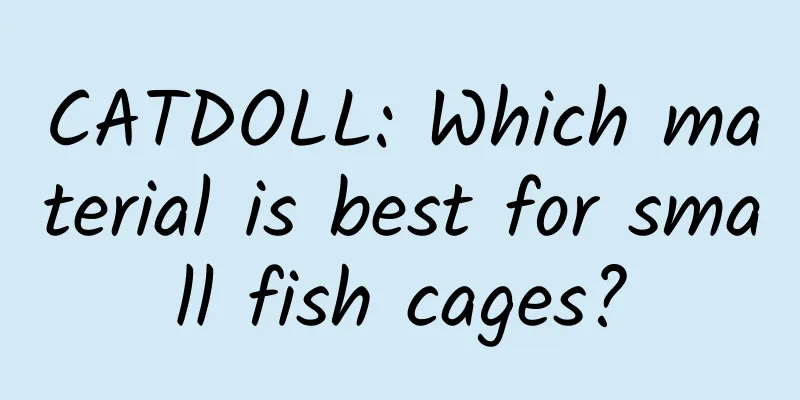 CATDOLL: Which material is best for small fish cages?