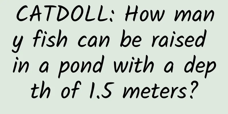 CATDOLL: How many fish can be raised in a pond with a depth of 1.5 meters?