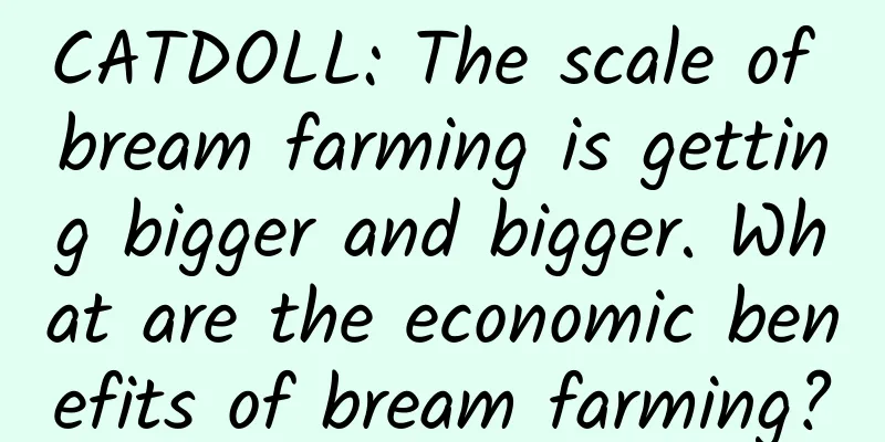 CATDOLL: The scale of bream farming is getting bigger and bigger. What are the economic benefits of bream farming?