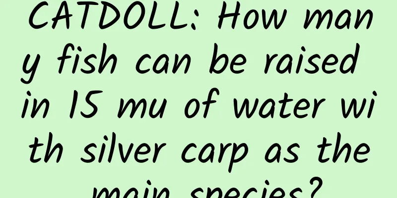 CATDOLL: How many fish can be raised in 15 mu of water with silver carp as the main species?
