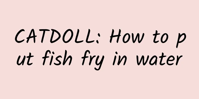 CATDOLL: How to put fish fry in water