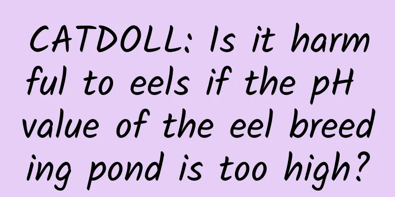 CATDOLL: Is it harmful to eels if the pH value of the eel breeding pond is too high?
