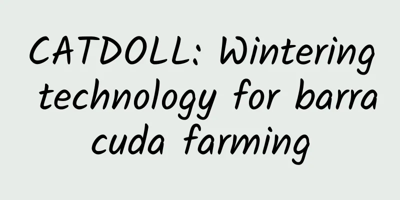 CATDOLL: Wintering technology for barracuda farming