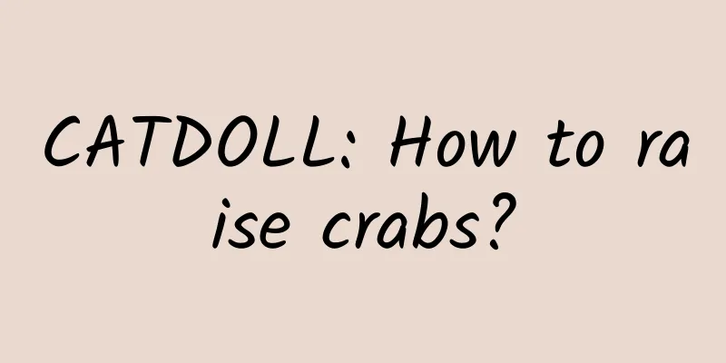 CATDOLL: How to raise crabs?