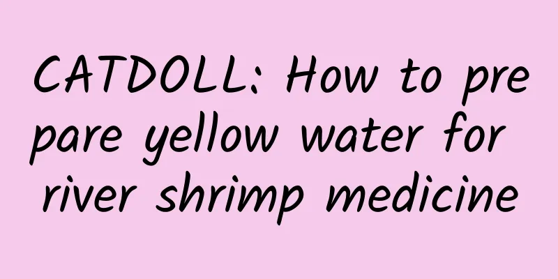 CATDOLL: How to prepare yellow water for river shrimp medicine